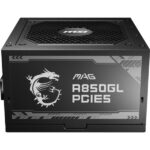 MSI Mag A850GL PCIE5.1 ATX 3.1 Gold Fully Modular SMPS