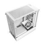 NZXT H5 Flow RGB (ATX) Mid Tower Cabinet (White) - Image 4