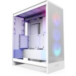 NZXT H7 Flow RGB (2024) ATX Mid Tower Airflow Cabinet (White) - Image 2