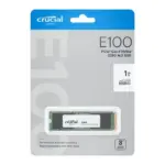 Crucial E100 1TB M.2 PCIe 4.0 Gen4 2280 NVMe Internal SSD