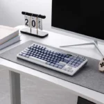 RK ROYAL KLUDGE M87 Wireless Gaming Keyboard Cream Switch – Blue - Image 3