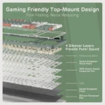 RK ROYAL KLUDGE S98 Mechanical Keyboard Camping Brown Switch - Image 2