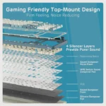 RK ROYAL KLUDGE S98 Mechanical Keyboard Light Cloud Chartreuse Switch - Image 3