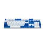 Rapoo V500PRO Mechanical Gaming Keyboard (White and Blue) - Image 3