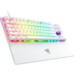 Razer Huntsman V3 Pro Tenkeyless Analog Optical Esports Wired Gaming Keyboard (White) - Image 2