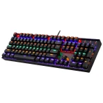Redragon Vara K551 Rainbow LED Backlit Wired Mechanical Gaming Keyboard (Red Switch)