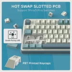 RK ROYAL KLUDGE S98 Mechanical Keyboard Light Cloud Chartreuse Switch - Image 4
