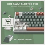 RK ROYAL KLUDGE S98 Mechanical Keyboard Camping Brown Switch - Image 3