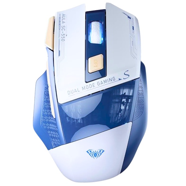 AULA SC550 Wireless 2.4G Gaming Mouse – Blue