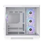 Thermaltake View 380 TG ARGB Snow (ATX) Mid Tower Cabinet (White) - Image 3