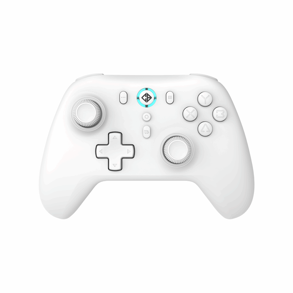 Cosmic Byte Blitz Wireless + Wired Controller for PC, Hall Effect Joystick & Triggers, 1000Hz Polling Rate (White)