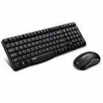 Rapoo X1800S Wireless Optical Keyboard & Mouse Combo – Black - Image 2