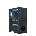 ANT Esports Crystal X2 LCD Premium Gaming Cabinet (BLACK) - Image 4