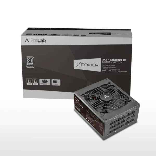 ProLab XPower XP-2000P 80+ Platinum Certified Fully Modular PSU