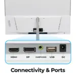 ZEBRONICS 60.4cms 24inch 165hz Gaming Monitor (ZEB-A24FHD, Black) - Image 7