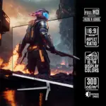 ZEBRONICS 60.4cms 24inch 165hz Gaming Monitor (ZEB-A24FHD, Black) - Image 5