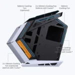 ZEBRONICS Phantom Mid-Tower Premium Gaming Cabinet - Image 4