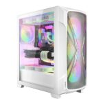 Antec DP505 ARGB (E-ATX) Mid Tower Cabinet (White) - Image 3