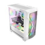 Antec DP505 ARGB (E-ATX) Mid Tower Cabinet (White) - Image 4