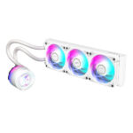 Gigabyte Aorus Waterforce X II 360 ICE ARGB 360mm CPU Liquid Cooler (White) - Image 2