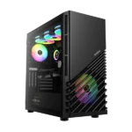 Gamdias Argus M4 ARGB (ATX) Mid Tower Cabinet (Black)