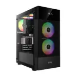 Gamdias Aura GC5 ARGB (ATX) Mid Tower Cabinet (Black) - Image 2