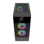 Gamdias Aura GC5 ARGB (ATX) Mid Tower Cabinet (Black) - Image 3