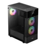 Gamdias Aura GC5 ARGB (ATX) Mid Tower Cabinet (Black) - Image 5