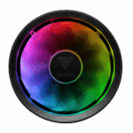 Gamdias Boreas E1L-010 Black RGB 90mm CPU Air Cooler - Image 2