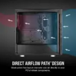 Corsair 275R Airflow (ATX) Mid Tower Cabinet (Black) - Image 9