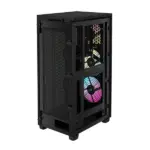 Corsair iCUE 2000D RGB Airflow Mini ITX PC Cabinet (Black) - Image 3
