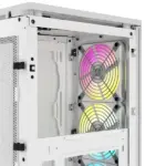 Corsair iCUE 2000D RGB Airflow Mini ITX PC Cabinet (White) - Image 2