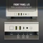 Corsair iCUE 2000D RGB Airflow Mini ITX PC Cabinet (White) - Image 12