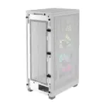 Corsair iCUE 2000D RGB Airflow Mini ITX PC Cabinet (White) - Image 9