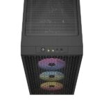 Corsair 3000D RGB Airflow Mid-Tower (ATX) Cabinet (Black) - Image 4