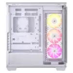 CORSAIR 3500X ARGB Tempered Glass Mid-Tower PC Case (White) - Image 4