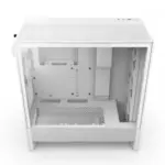 NZXT H5 Flow 2024 Compact ATX Mid-Tower PC Gaming Case (White) - Image 3