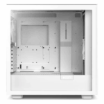 Nzxt H7 Flow (E-ATX) Mid Tower Cabinet – White - Image 2