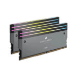 Corsair Dominator Titanium RGB DDR5 32GB (16GBx2) 6000MHz Desktop Ram – Grey - Image 2