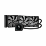 Corsair ICUE H150i Elite LCD Display CPU Liquid Cooler (Black) - Image 2