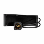 Corsair ICUE H150i Elite LCD Display CPU Liquid Cooler (Black) - Image 4