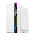 Coconut Cosmic mATX with SM45 Power Supply and RGB Strip White - Image 3