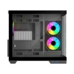 Ant Esports Crystal X4 ARGB Dual-Chamber Gaming Cabinet - Image 4