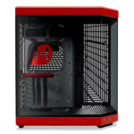 HYTE Y70 Dual Chamber Mid-Tower ATX Cabinet Black-Red - Image 3