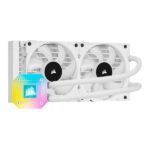 Corsair ICUE H100i Elite Capellix CPU Liquid Cooler (White) - Image 10