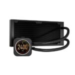 Corsair ICUE H100i Elite LCD Display CPU Liquid Cooler (Black) - Image 7