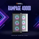 COCONUT SPORTS RAMPAGE 4000D GAMING CABINET BLACK