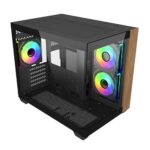 Cooler Master Elite 481 Wood ARGB M-ATX Mini Tower Case - Image 2