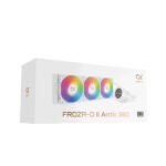 Xigmatek Frozr-O II 360 Arctic ARGB 360mm CPU Liquid Cooler With LCD Display (White) - Image 5