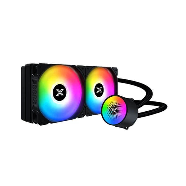 Xigmatek Liquid Killer X 240 ARGB 240mm CPU Liquid Cooler (Black) - Green Apple Compunet